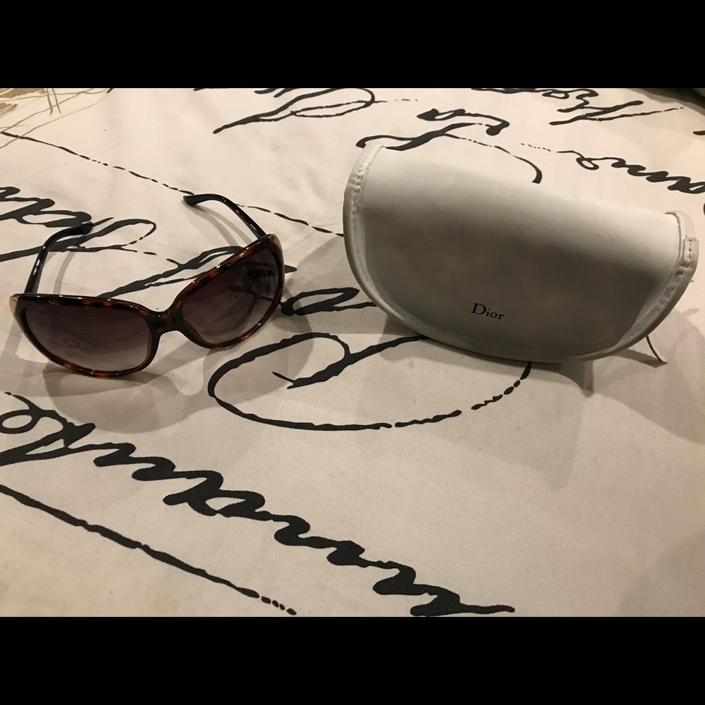 Dior brown sunglasses